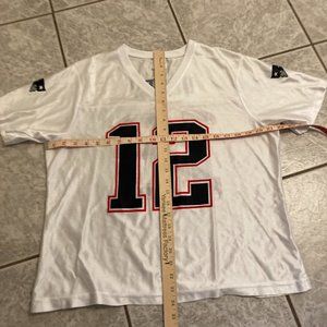 official NFL womens New England Patriots #12 Brady tee
